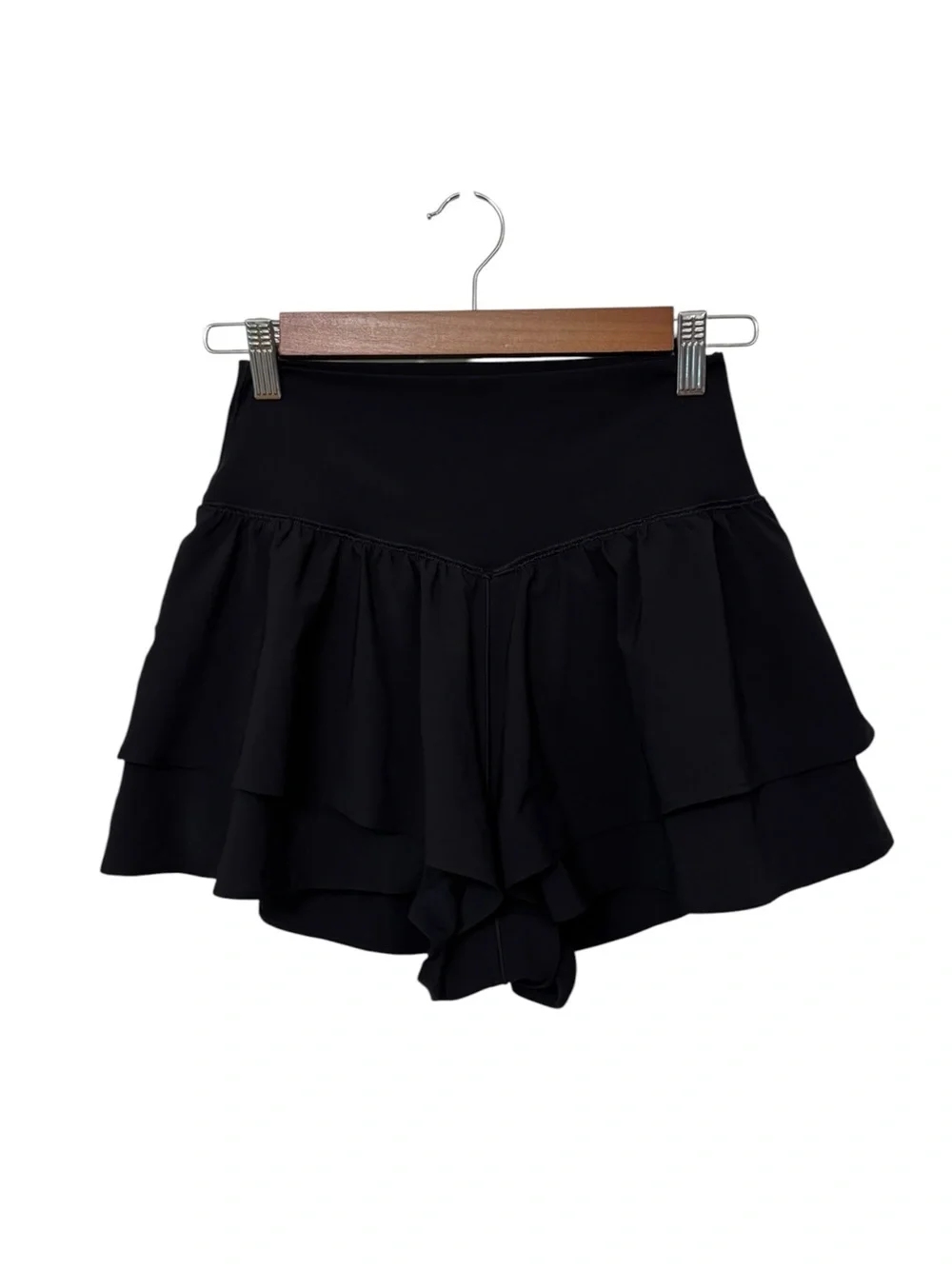 OFFLINE By Aerie | Real Me Flirty Short in True Black, Size Medium - Picture 4 of 10